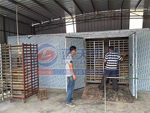 河北佛香烘干機用戶現場