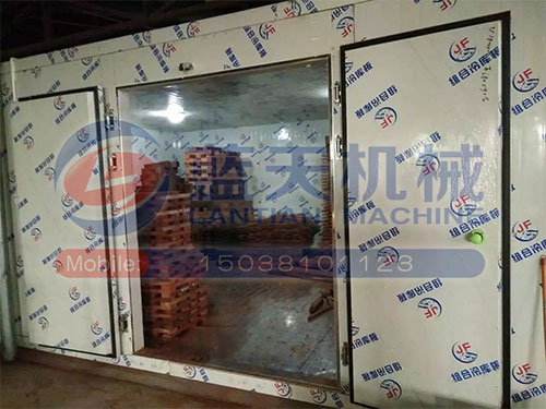 陜西木材烘干機用戶現場