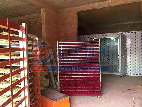 西藏線香烘干機用戶現場