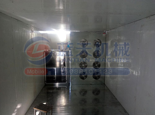 福建熱泵烘干機安裝現場