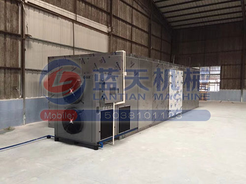 云南空氣能熱泵烘干機安裝現場