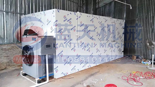 重慶辣椒烘干機安裝現場