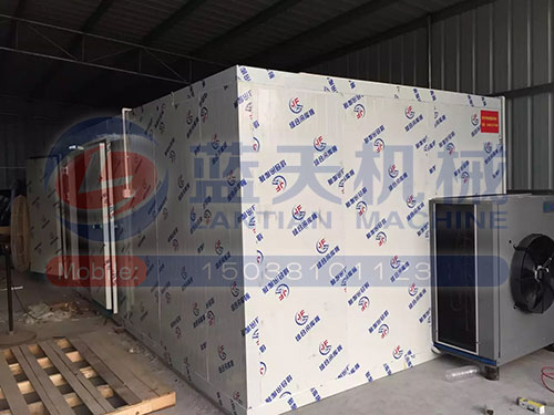 重慶辣椒烘干機安裝現場